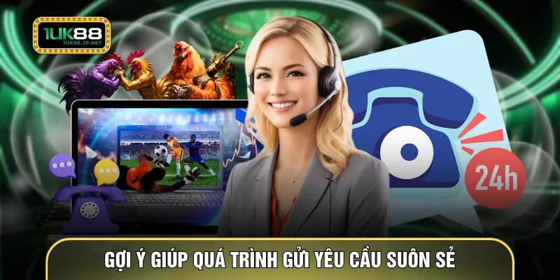 Gợi ý giúp quá trình gửi yêu cầu suôn sẻ